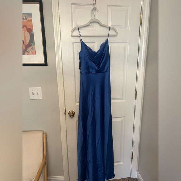 NEW Rebecca Vallance Remi Gown in Blue - Picture 7 of 14